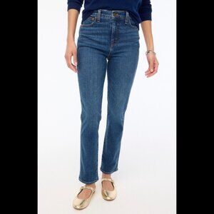 J.Crew Women's High-Rise Classic Vintage Jean 26 Ether Blue Wash